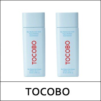 [TOCOBO] (bo) [1+1] Bio Watery Sun Cream Duo Set (50ml*2ea) 1 Pack / 902(91)50(9) / 21,900 won(R) / S