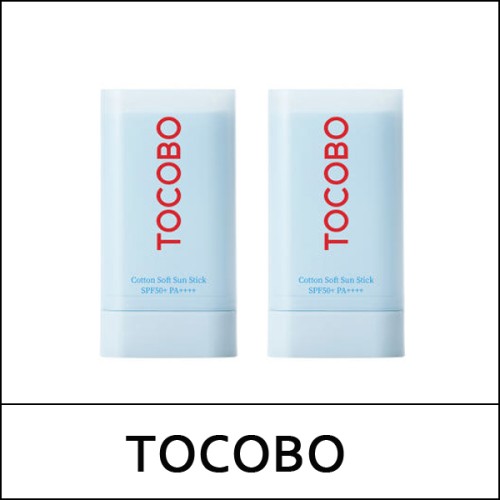 [TOCOBO] (bo) [1+1] Cotton Soft Sun Stick Duo Set (19g*2ea) 1 Pack / 891(81)50(11) / 20,800 won(R)