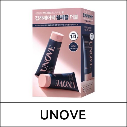 [UNOVE] ★ Sale 34% ★ (oy) Deep Damage Treatment EX Hair Pack Special Set (320ml+320ml) 1 Pack / # Warm Petals / Big Size / 582(752)/892(962)50(2) / 42,000 won()