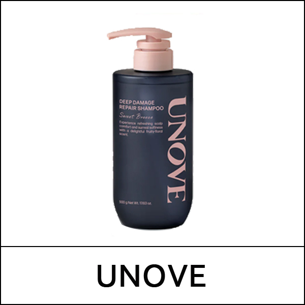 [UNOVE] (j) Deep Damage Repair Shampoo 500g / #Sweet Breeze / 451(41)50(3) / 16,200 won(R)