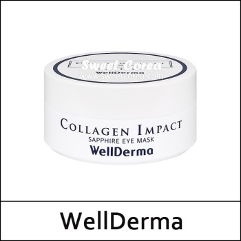 [WellDerma] (a) Collagen Impact Sapphire Eye Mask (60ea)100g / 05/2501(9) / 5,800 won(R)