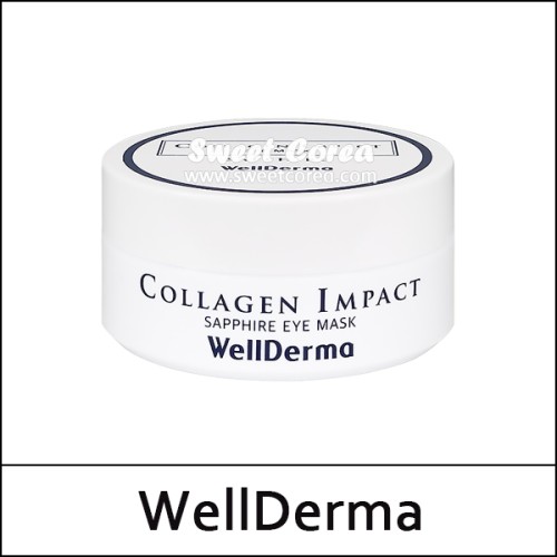 [WellDerma] (a) Collagen Impact Sapphire Eye Mask (60ea)100g / 05/2501(9) / 5,800 won(R)