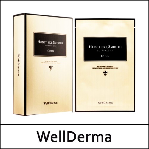 [WellDerma] (a) Honey EXT Smooth Essential Mask (25ml*10ea) 1 Pack / 8401(4) / 5,600 won(R) / 조사