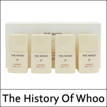[The History Of Whoo] (sg) Gongjinhyang Jin Hae Yoon Sunquid UV Protective Lotion Gift Set(13ml*4ea) / 선퀴드 기프트세트 / (sgL) / 831(521)01(11) / 15,500 won(R) / S