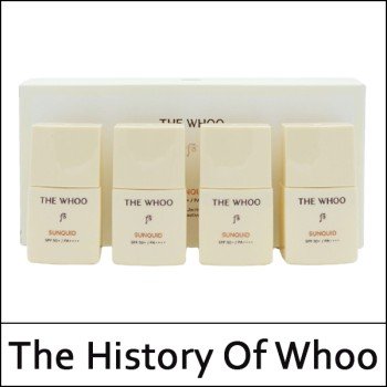 [The History Of Whoo] (sg) Gongjinhyang Jin Hae Yoon Sunquid UV Protective Lotion Gift Set(13ml*4ea) / 선퀴드 기프트세트 / (sgL) / 831(521)01(11) / 15,500 won(R) / S