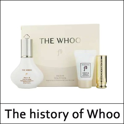[The History Of Whoo] (sg) Gongjinhyang Brightening UV Protective BB Cream No.1 Set / 822(802)01(9) / 26,000 won(R)