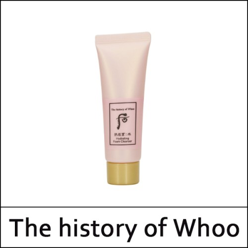 [The History Of Whoo] (sg) Gongjinhyang Soo Hydrating Foam Cleanser 40ml / 수연  / Mini Size / 33(03)25(20) / 4,100 won(R)