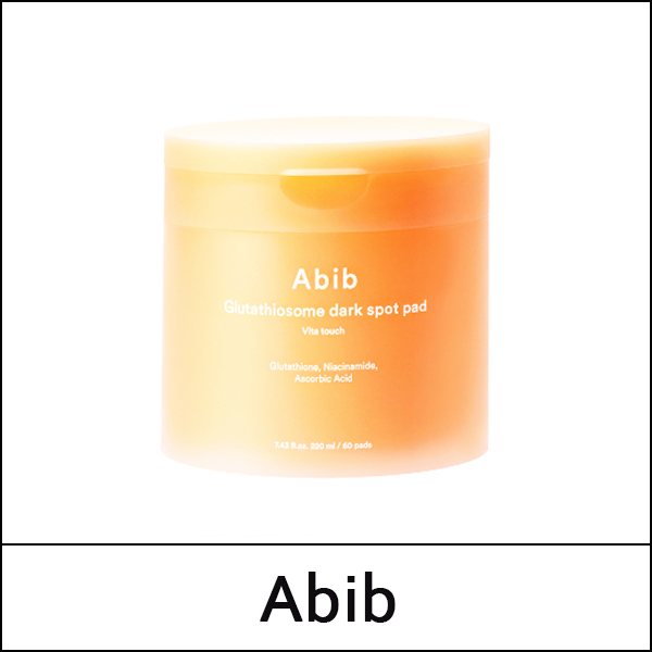 [Abib] (bo) Glutathiosome Dark Spot Pad Vita Touch 60pads(220ml) / 11101(4) / 12,200 won(R)