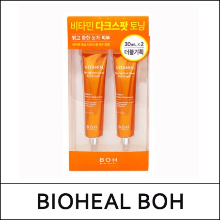 [BIOHEAL BOH] ★ Sale 51% ★ (sg) Vitamin Toning Dark Spot Eye Cream Double Set (30ml*2ea) / (oy51) / 721(511)50(12) / 27,000 won() / Sold Out