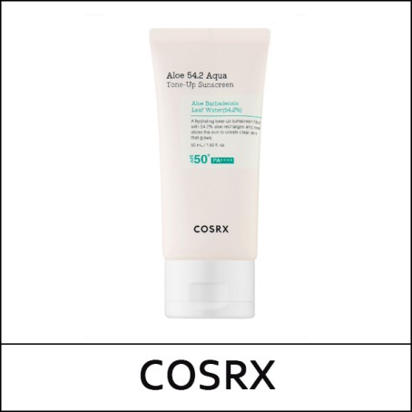 [COSRX] ★ Sale 40% ★ (bo) Aloe 54.2 Aqua Tone-Up Sunscreen 50ml / Box 40 / (cu) 96/46 / (hp) / 5750(16) / 12,800 won()