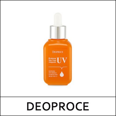 [DEOPROCE] (ov) Hyaluron UV Sun Vital Ampoule 50ml / EXP 2026.05 / 4399(8) / 2,500 won(R) / 단종
