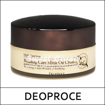 [DEOPROCE] (ov) Relaxing Care Mink Oil Cream 100g / 6715(7) / 8,900 won(R)