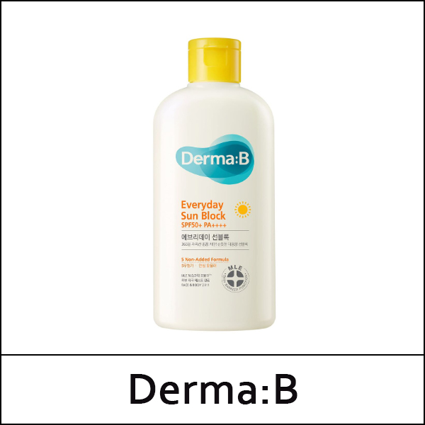 [Derma:B] (a) Everyday Sun Block 200ml / Box 100 / (cu) 21 / (6f) 08 / 99/40101(6) / 11,400 won(R)
