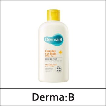[Derma:B] (a) Everyday Sun Block 200ml / Box 100 / (cu) 21 / (6f) 08 / 99/40101(6) / 11,400 won(R)