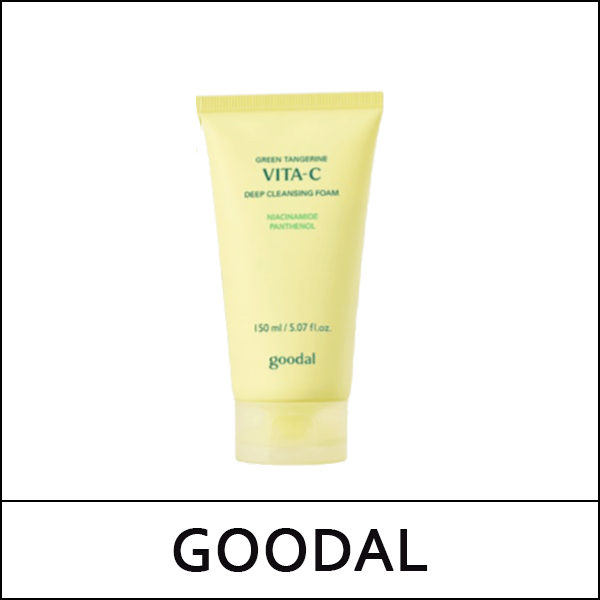 [GOODAL] (b) Green Tangerine Vita-C Deep Cleansing Foam 150ml / New 2025 / 2701(8) / 7,900 won(R)