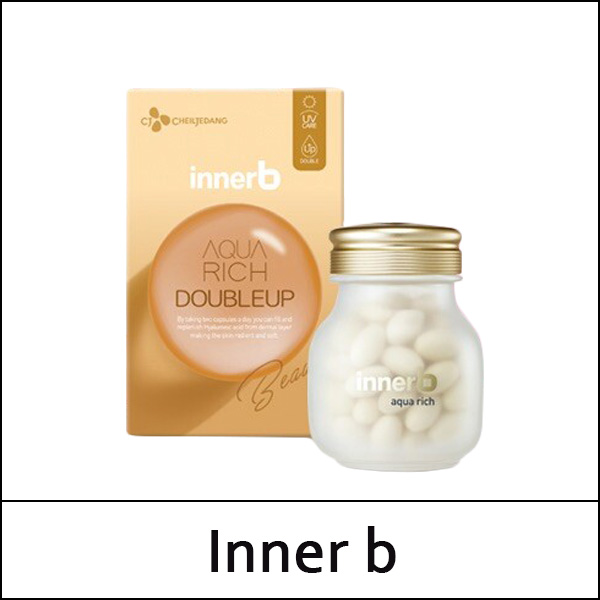 [innerb] (jh) Aqua Rich Doubleup (600mg*56cap) 1 Pack / Box 20 / (jj) 61(541) / 14199(6) / 14,000 won(R) / S