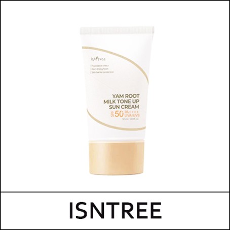[ISNTREE] ★ Sale 45% ★ (b) Yam Root Milk Tone Up Sun Cream 50ml / 63150(15) / 26,000 won() / 날짜