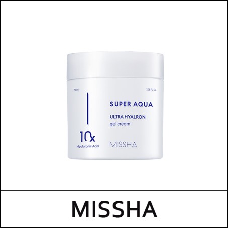 [MISSHA] ★ Sale 54% ★ (hp) Super Aqua Ultra Hyalron Gel Cream 70ml / 28,000 won()