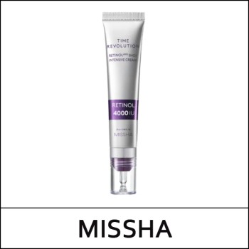 [MISSHA] ★ Sale 54% ★ (hp) Time Revolution Retinol 4000 Shoot Intense Cream 25ml / 9150(20) / 44,000 won()