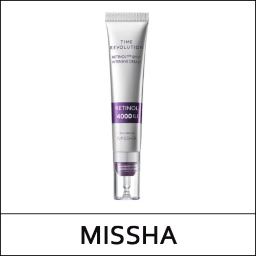 [MISSHA] ★ Sale 54% ★ (hp) Time Revolution Retinol 4000 Shoot Intense Cream 25ml / 9150(20) / 44,000 won()