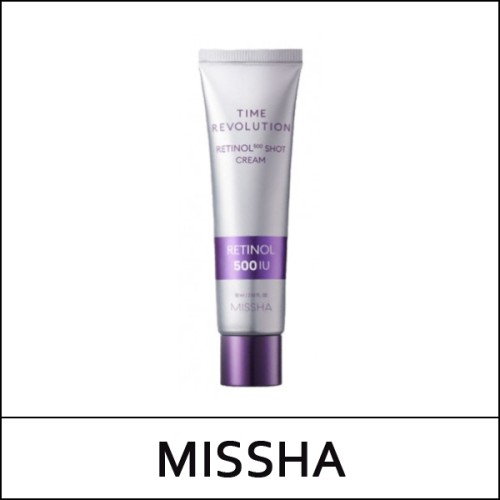 [MISSHA] ★ Sale 53% ★ (hp) Time Revolution Retinol 500 Shoot Cream 60ml / 46150(15) / 38,000 won()