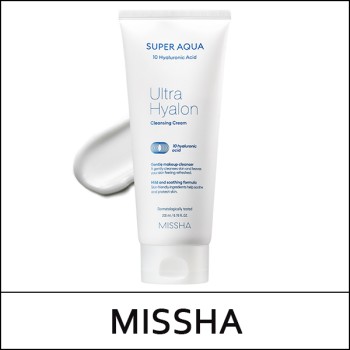 [MISSHA] ★ Sale 53% ★ (ho) Super Aqua Ultra Hyalron Cleansing Cream 200ml / 9,000 won(6)