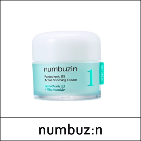 [numbuzin] (bo) No.1 Pantothenic B5 Active Soothing Cream 80ml / New 2025 / 44150(8) / 15,900 won(R)