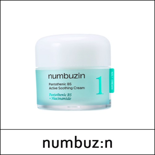[numbuzin] (bo) No.1 Pantothenic B5 Active Soothing Cream 80ml / New 2025 / 44150(8) / 15,900 won(R)