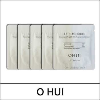 [O HUI] (sg) Extreme White Niacinamade 10% TX Mela Toning Cream 1ml*60ea(Total 60ml) / 66(06)03(11) / 8,600 won(R)