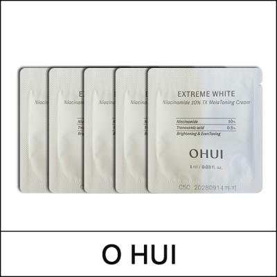 [O HUI] (sg) Extreme White Niacinamade 10% TX Mela Toning Cream 1ml*60ea(Total 60ml) / 66(06)03(11) / 8,600 won(R)