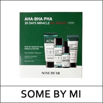 [SOME BY MI] () AHA BHA PHA 30 Days Miracle AC SOS Kit Edition (30g+30ml+10ml+20g) 1 Pack / EXP 2026.07 / 99(10) / 11,000 won(R)
