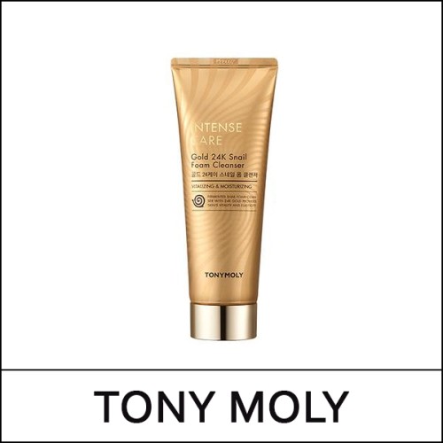 [TONY MOLY] ★ Sale 49% ★ (i) Intense Care Gold 24K Snail Foam Cleanser 150ml / 08/8850(8) / 18,000 won(8)