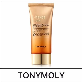 [TONY MOLY] ★ Sale 53% ★ (cu) Intense Care Gold 24K Snail Sun Cream 50ml / 511/71101(16) / 28,000 won(16)