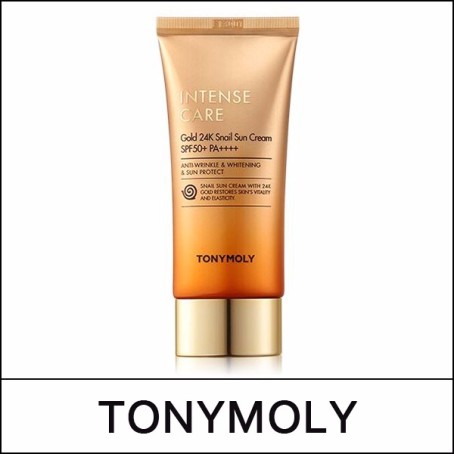 [TONY MOLY] ★ Sale 53% ★ (cu) Intense Care Gold 24K Snail Sun Cream 50ml / 511/71101(16) / 28,000 won(16)