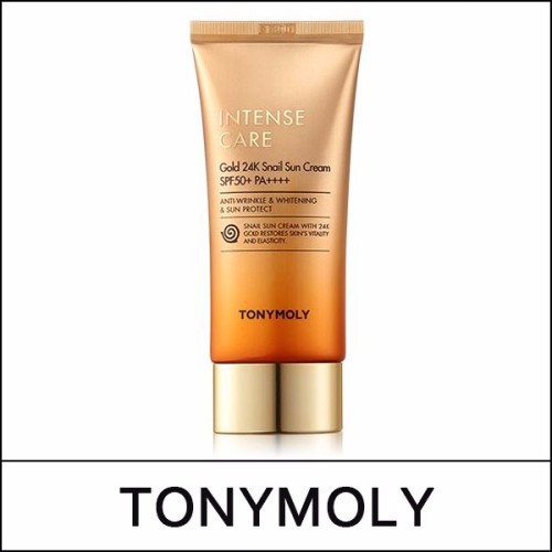 [TONY MOLY] ★ Sale 53% ★ (cu) Intense Care Gold 24K Snail Sun Cream 50ml / 511/71101(16) / 28,000 won(16)