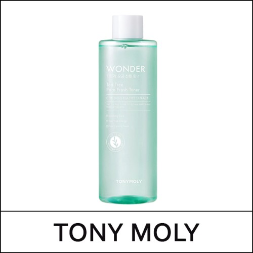 [TONY MOLY] ★ Sale 28% ★ (cu) Wonder Tea Tree Fresh Toner 500ml / 59/5825(0.75) / 15,000 won()