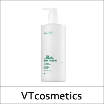 [VT Cosmetics] ★ Sale 54% ★ (jh) Cica Emulsion 500ml / Box 20 / 77(0.75R)46 / 18,000 won(0.75)