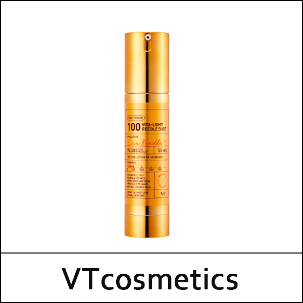 [VT Cosmetics] (bo) VT Vita-Light Reedle Shot 100 50ml / Box 48 / (jn) 462 / (sg) 352(32) / 242(22)15(12) / 28,000 won(R) / S