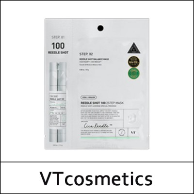 [VT Cosmetics] (bo) Reedle Shot 100 2 Step Mask (1.5g+25g) * 5ea / No Box(Case) / 81(61)15(8) / 10,300 won(R)