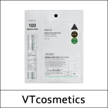 [VT Cosmetics] (bo) Reedle Shot 100 2 Step Mask (1.5g+25g) * 5ea / No Box(Case) / 81(61)15(8) / 10,300 won(R)