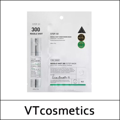 [VT Cosmetics] (bo) Reedle Shot 300 2 Step Mask (1.5g+25g) * 5ea / No Box(Case) / 12(91)01(8) / 11,900 won(R)