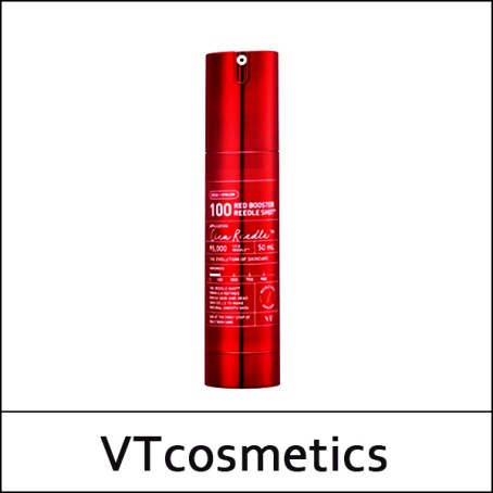 [VT Cosmetics] (bo) Red Booster Reedle Shot 100 50ml / Box / (lm) / (sg) 352(32) / 242(22)/75250(12) / 26,000 won(R)