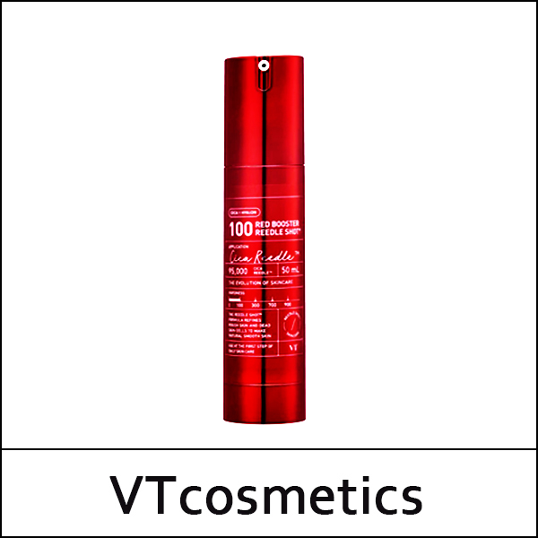 [VT Cosmetics] (bo) Red Booster Reedle Shot 100 50ml / Box / (lm) / (sg) 352(32) / 242(22)/75250(12) / 26,000 won(R)