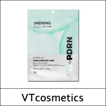 [VT Cosmetics] (bo) PDRN Hydrogel Mask (33g*4ea) 1 Pack / 611(501)01(6) / 12,700 won(R)