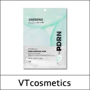 [VT Cosmetics] (bo) PDRN Hydrogel Mask (33g*4ea) 1 Pack / 49(58)/611(501)50(6) / 12,500 won(R) / S