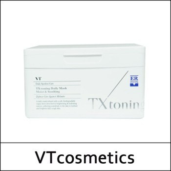 [VT Cosmetics] (bo) TX-toning Daily Mask 30ea(320g) / 451(41)50(3) / 16,200 won(R)