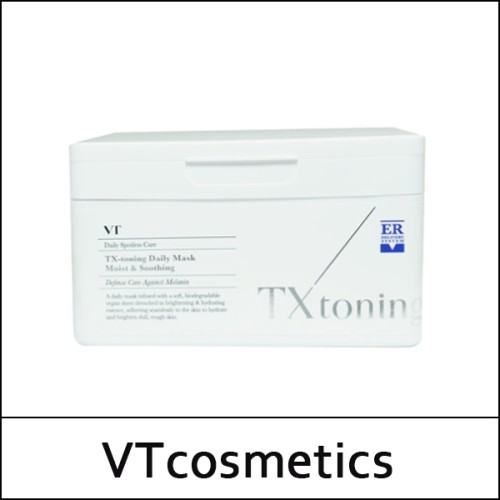 [VT Cosmetics] (bo) TX-toning Daily Mask 30ea(320g) / 451(41)50(3) / 16,200 won(R)
