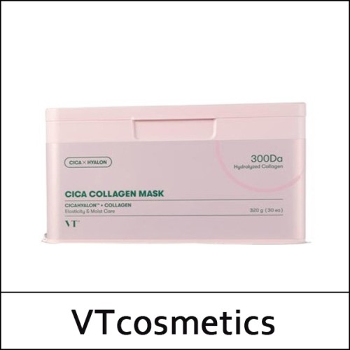 [VT Cosmetics] (bo) Cica Collagen Mask 30ea(320g) / 941(531)50(3) / 15,600 won(R)