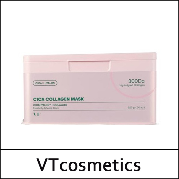 [VT Cosmetics] (bo) Cica Collagen Mask 30ea(320g) / 941(531)50(3) / 15,800 won(R)