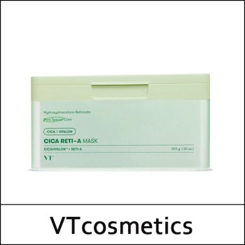 [VT Cosmetics] (bo) Cica Reti-A Mask 30ea(350g) / 941(531)50(3) / 15,600 won(R)
